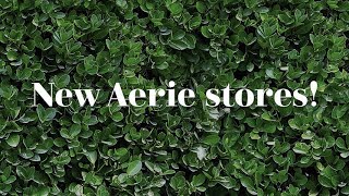 New Aerie stores!