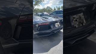 Lamborghini Aventador Revs Hear That V12 Scream