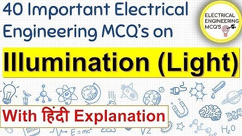 40 important MCQ on Illumination | 🔴 With हिंदी Explanation