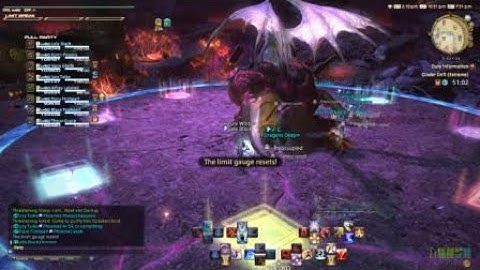 FFXIV - Ruby Weapon Ex Kill [P1][DRG POV]