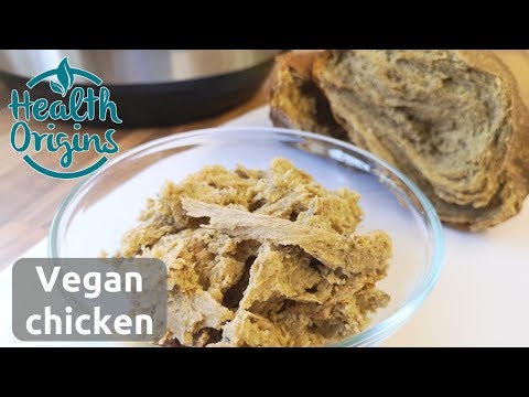 Vegan seitan chicken recipe (Instant Pot)