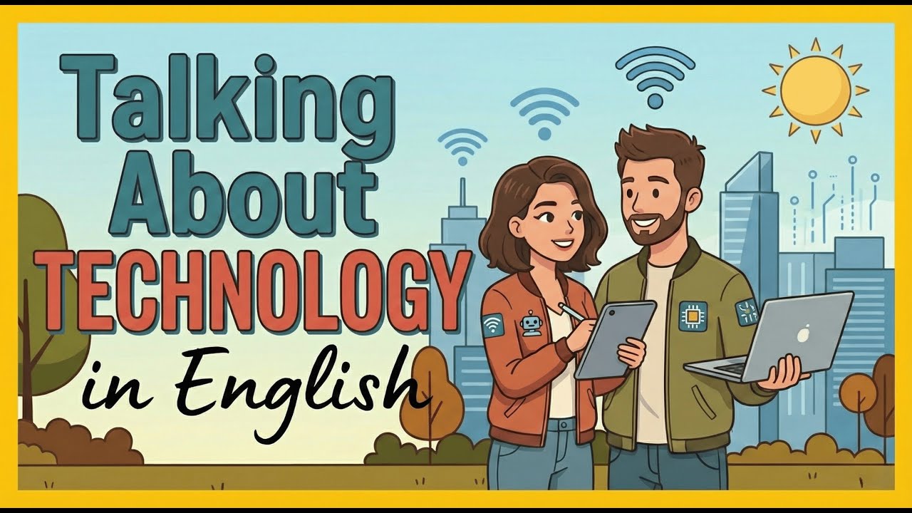 How to Talk About Technology in English | English Conversation Practice | Easy English Podcast