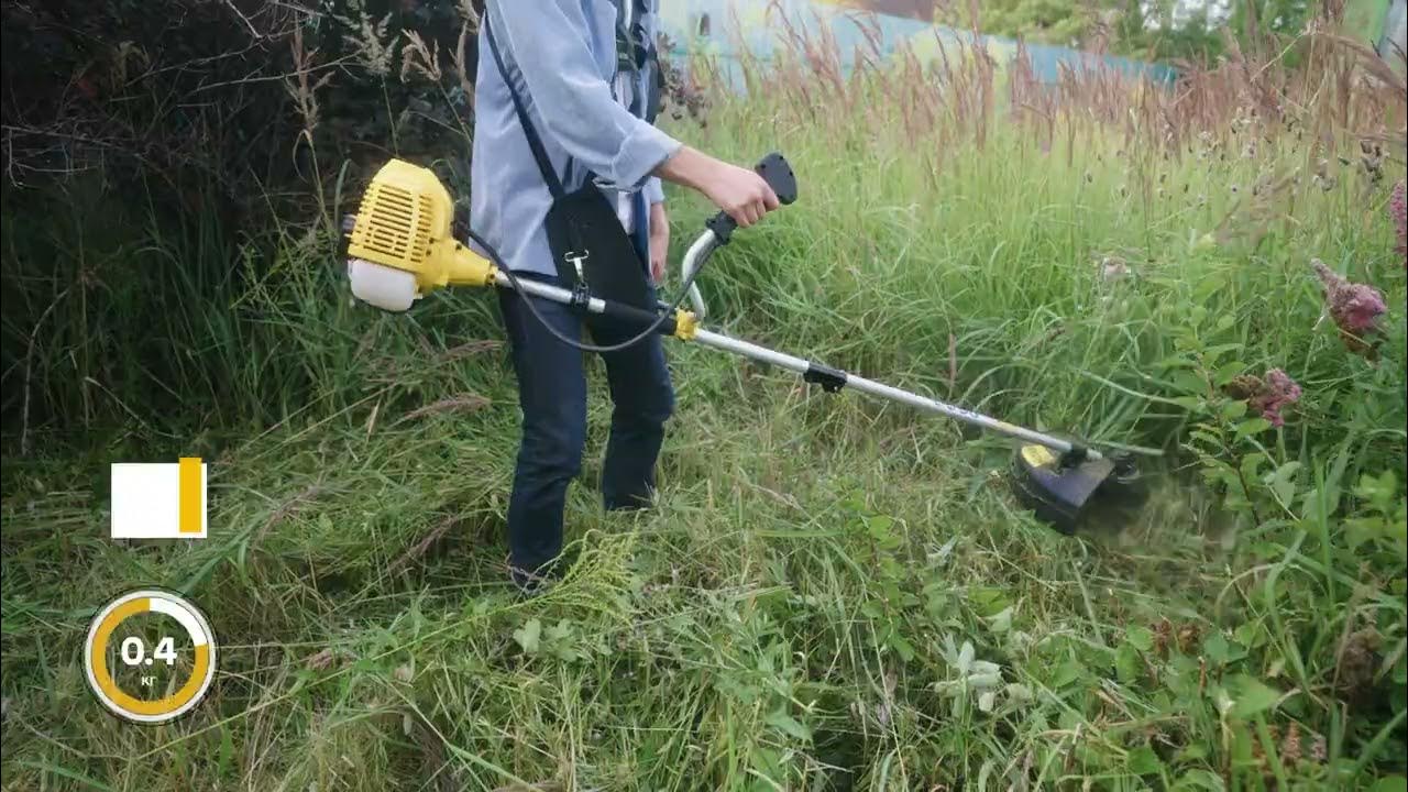 Триммер бензиновый Huter GGT-1500SX - YouTube