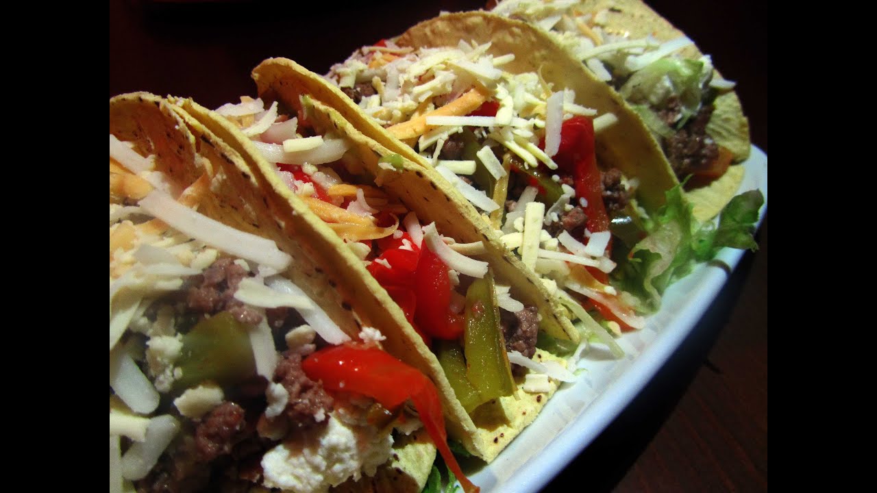 TACOS MEXICANOS DE TERNERA YouTube
