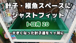 針子容器を1ヵ所にリニューアル ～トロ舟20を買って来ました～