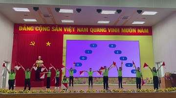 01/07/2022 Đồng diễn Semaphore trên nền nhạc Dòng máu Lạc Hồng - CLB Sáng Tạo