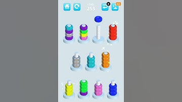 NUTS SORT💥🧩LEVEL 253👌🧠