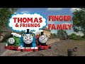 Thomas and Friends Finger Family Nursery Rhyme Song NEW Version | With AbCdE