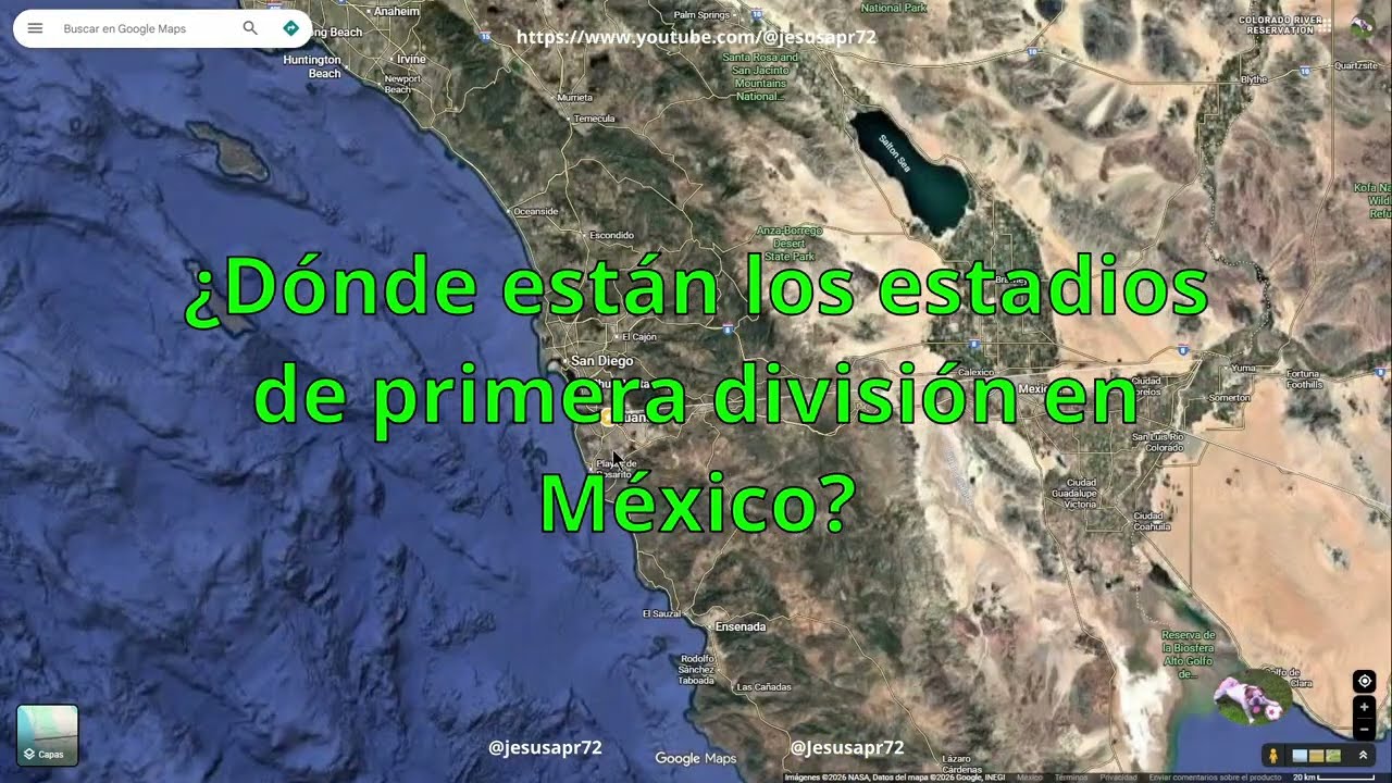 ¿Dónde están los estadios de primera división en México?