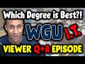 Q&A Episode: IT & Cybersecurity – Father & Son: Which WGU Degree is Best for Us? (BABY ON THE WAY!)