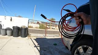 Opening 10 ft, 10 AWG, Red & Black, Solar Extension Cable Pair with MP4 Connectors, Ajo, AZ GX010386