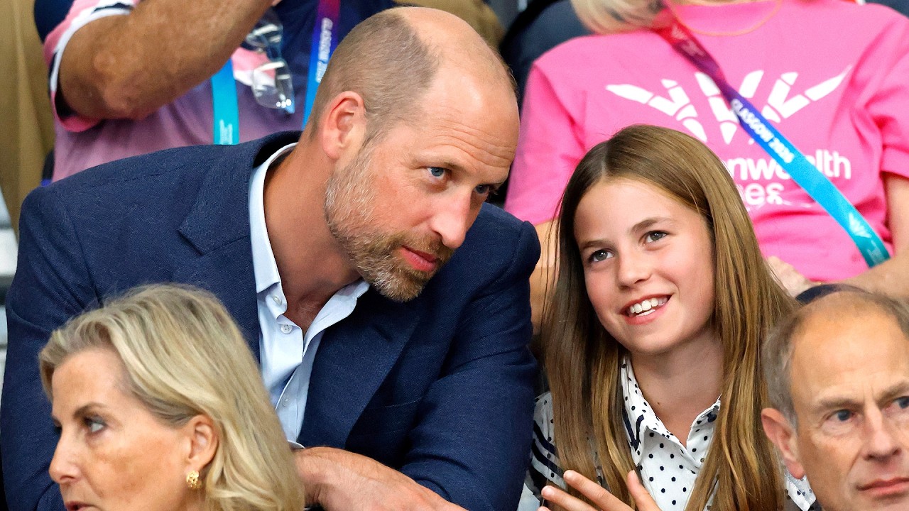 Princess Charlotte Is Dad William’s TWIN in Family Outing