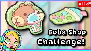 (LIVE) BOBA TEA SHOP CHALLENGE in AVATAR WORLD!
