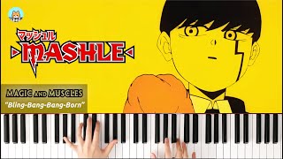 Mashle Season 2 OP - "Bling-Bang-Bang-Born" - Piano Cover & Sheet Music