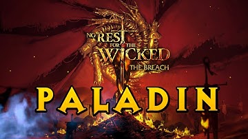 🔴 LIVE | No Rest for the Wicked The Breach | Soul-like  ARPG | Paladin Build | Episode 01