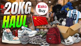 20KG KAKOBUY TAOBAO HAUL (Balenciaga, Supreme, Chrome Hearts & MORE)