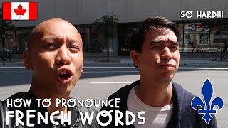 HOW TO PRONOUNCE FRENCH WORDS | Vlog #195