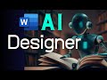 Ai designer in microsoft word