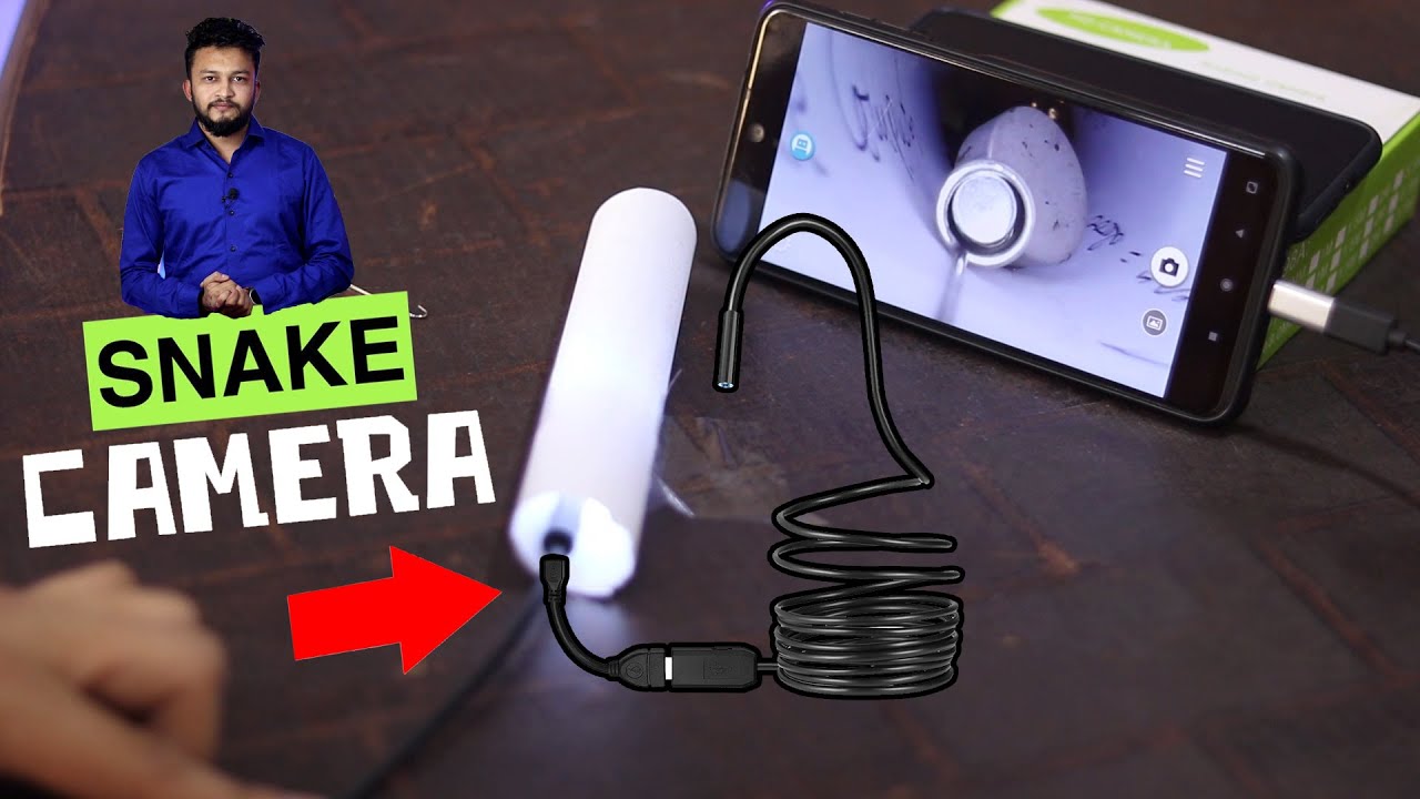 USB Type C Endoscope Review & Sample Video - AliExpress Cheap $4 Inspection  Camera 