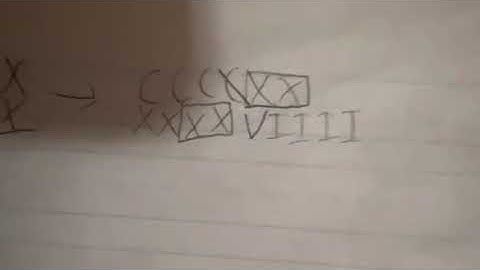 Roman numeral addition and subtraction