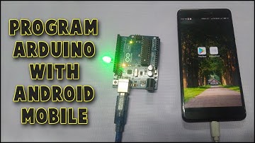 How to program arduino using Android Phone | SdevElectronics