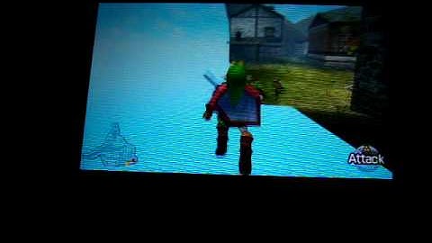Fall to your Death in Kakariko Village (Ocarina of Time 3D glitch)