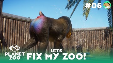 Its turning bad again - Lets fix my zoo - Planet Zoo Beta Lets Play