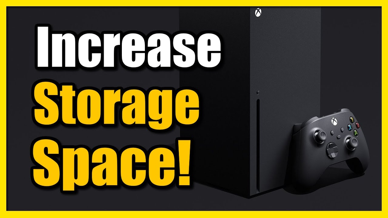 Pour agrandir le stockage de la Xbox Series X, Microsoft utilise