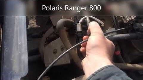 Polaris 800 Rough Idle and no power.