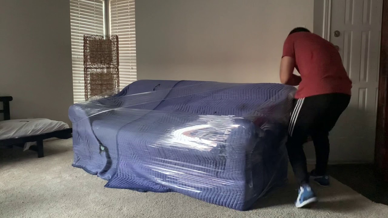 How To Move Furniture: How To Properly Wrap A Couch Or Sofa