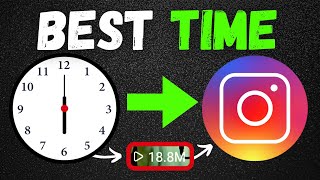 Disclosing Best Time To Post Reels on Instagram in 2024