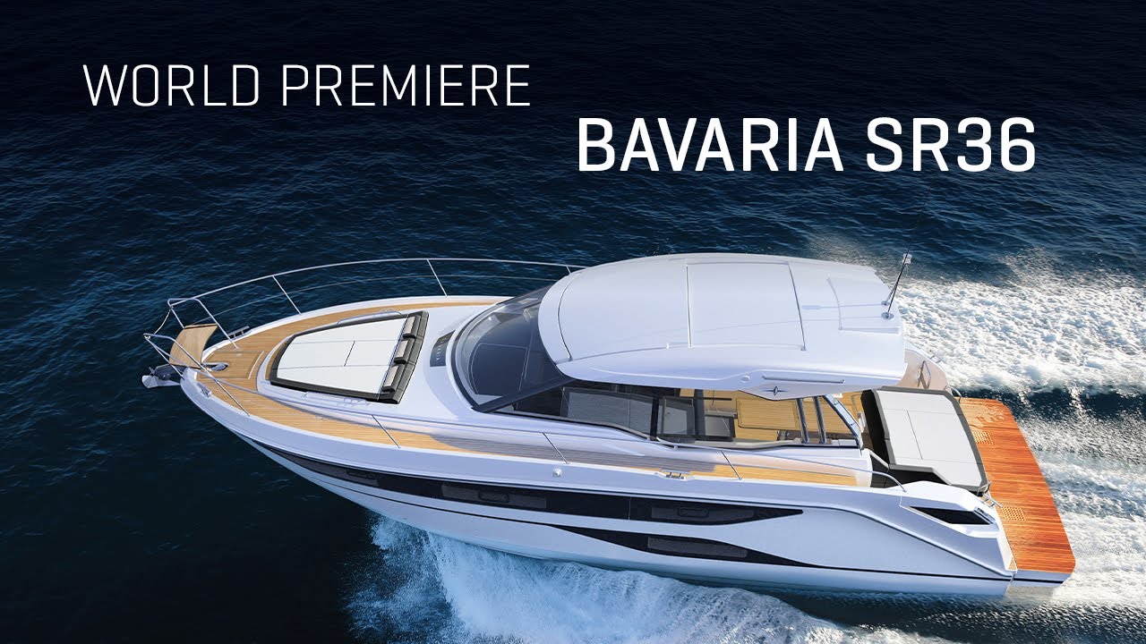WORLD PREMIERE - THE BAVARIA SR36 (Teaser Media Meeting boot 2022)