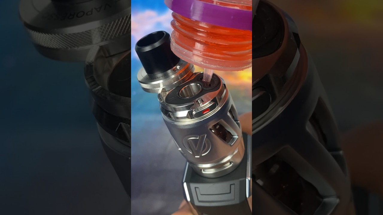 Coil Dripping : How to dripping a new coil with Freebase E-Juice | Vaporesso Armour S Kit 