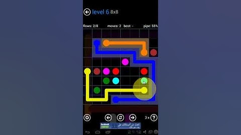 Flow Free - Bonus Pack 8 x 8 Level 6