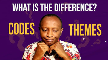 STOP Confusing Codes and Themes! Clear Explanation for Thematic Analysis