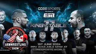 The CAN/AM Connection Armwrestling Show - KOTT Preview - May 28, 2024