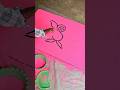 S = Rose flower easy drawing With latter S art tutorial drawing tutorials #shorts