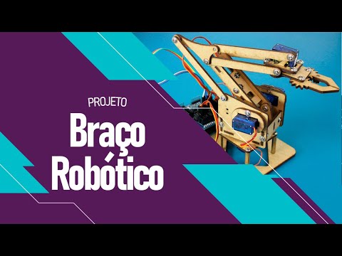 Braço Robótico em MDF para Arduino