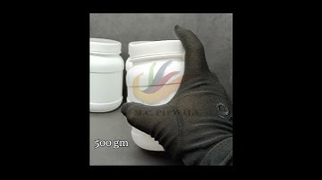 "Introducing 500 gm HDPE Round Ogle Jar by M.C. Pipwala"