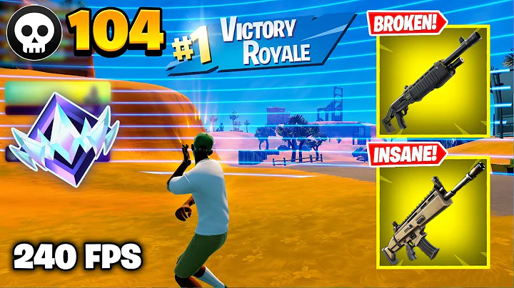 Fortnite Unreal Ranked Reload | High Kill Gameplay | Keyboard & Mouse | 240 FPS