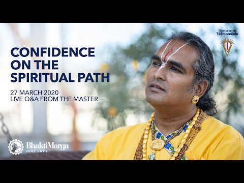 Confidence on the Spiritual Path | Live Q&A with The Master 27 March 2020