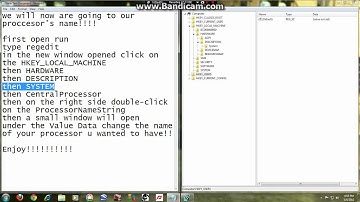 How to change ur processor