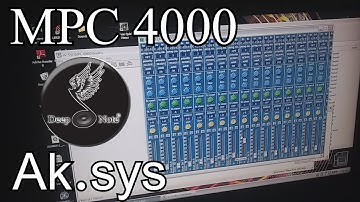 Akai MPC 4000 Ak.sys Tutorial - Music Equipment for Beginners