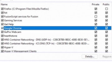 How to Allow Chrome in Your Windows Firewall