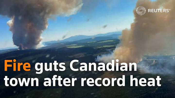 Fire guts Canadian town after days of record heat