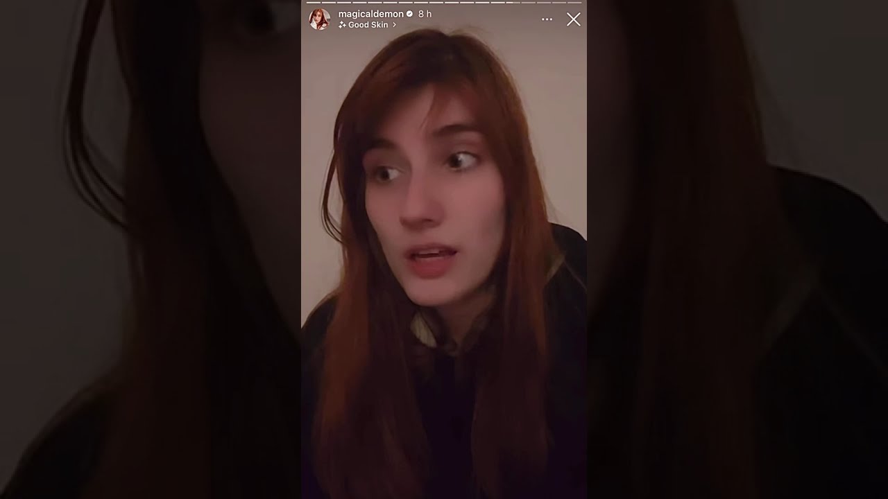 Danna Alquati ig story hablando sobre cambios de contenido en YouTube 