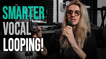 BOSS RC-300 ONE MIC VOCAL LOOPING SETUP!! A/B Foot Switch Microphone Control! | Loop Pedal Basics #5