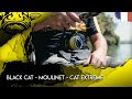 Black cat  moulinet  cat extreme