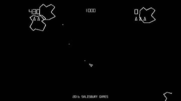 !Asteroids made with GameMaker: Studio