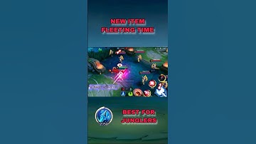 EP.5▶️ FLEETING TIME New MLBB Item - Best For Junglers